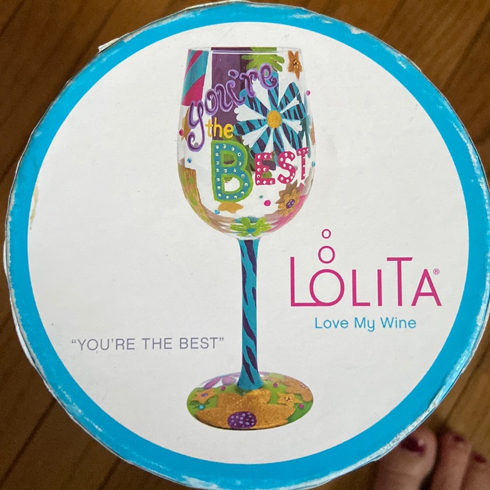 Lolita wine glass